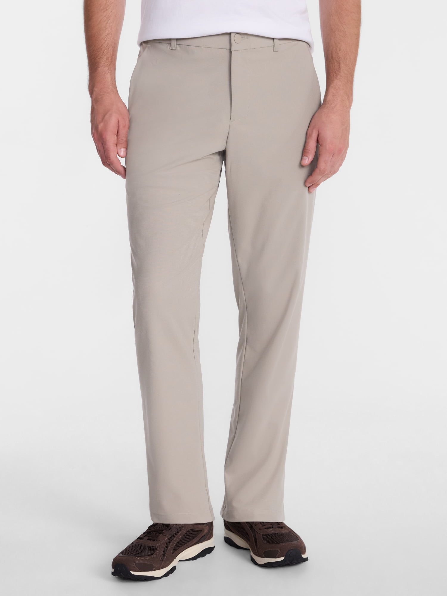 Avia Men's and Big Men's Hybrid Flex Tricot Pants, 31" Inseam, Sizes 30-44