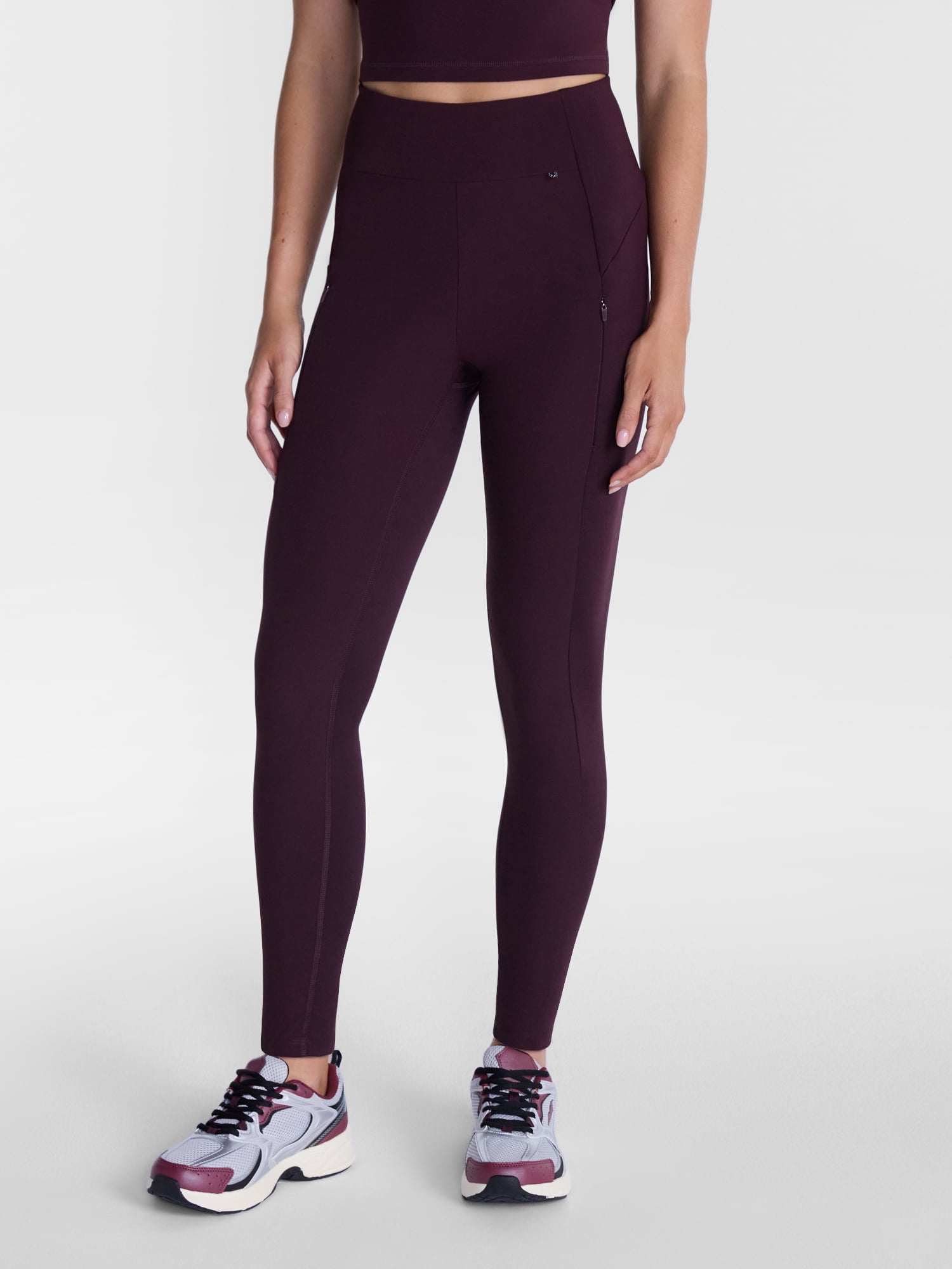 Avia Women's Hybrid Leggings, 27" Inseam, Sizes XS-XXL