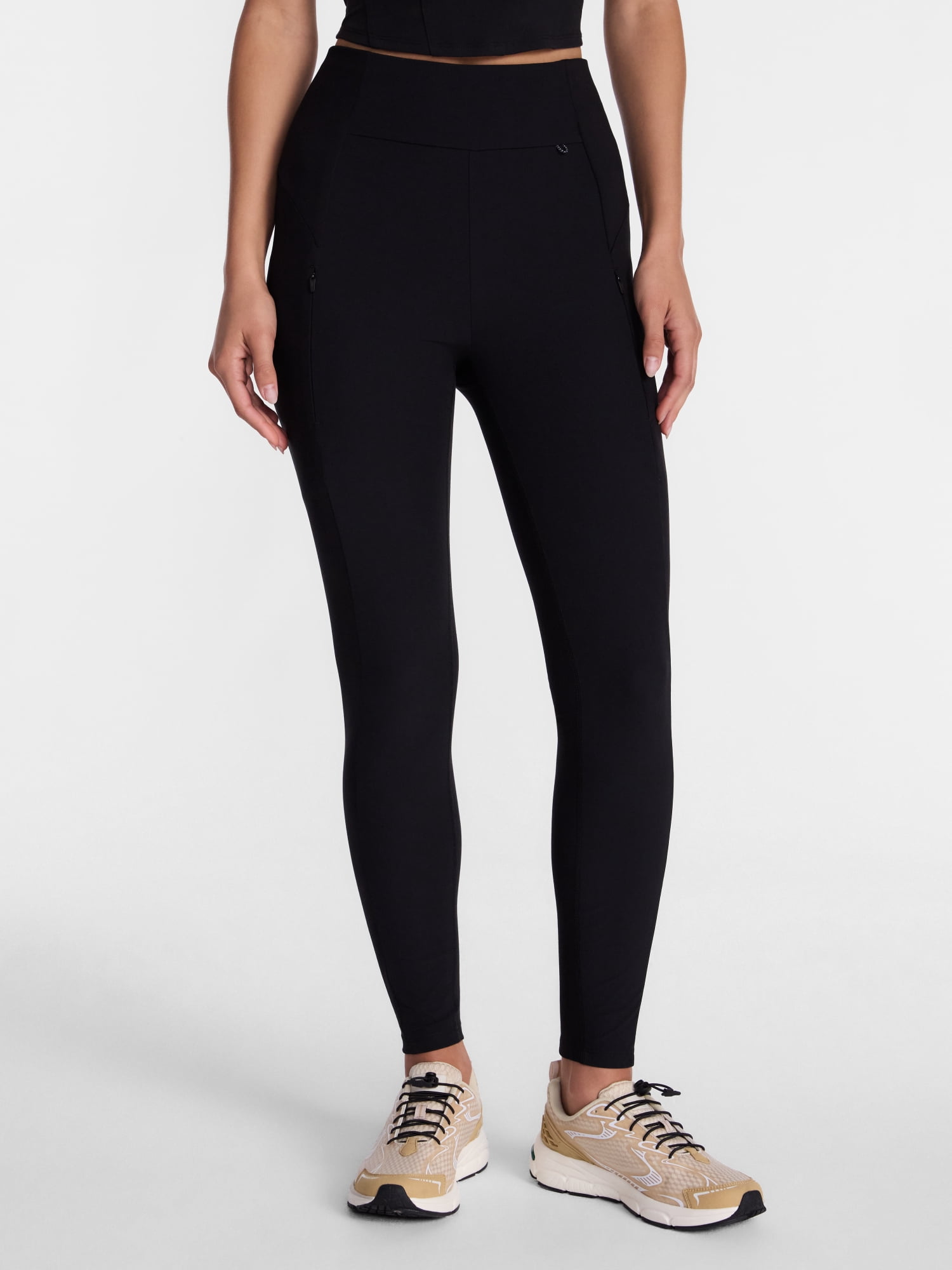 Avia Women's Hybrid Leggings, 27" Inseam, Sizes XS-XXL