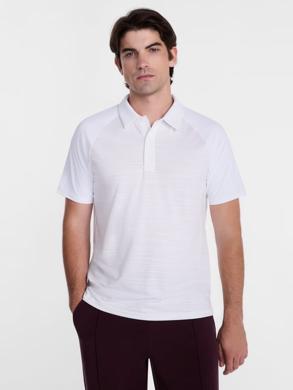 Men's and Big Men's Lifestyle Polo Shirt, Sizes XS-4XLT