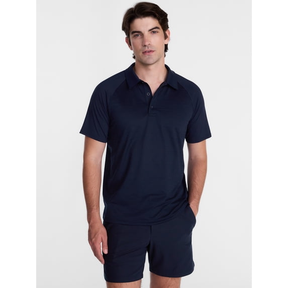 Avia Men's and Big Men's Lifestyle Polo Shirt, Sizes XS-4XLT