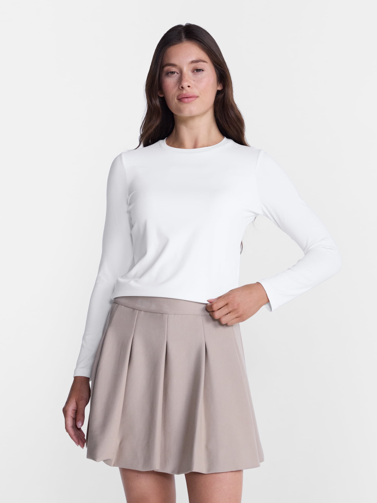Avia Women’s SoftSculpt Top with Long Sleeves, Sizes XS-XXL
