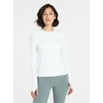thumbnail image 1 of Avia Women's and Women’s Plus SoftSculpt Tee with Long Sleeves, Sizes XS-4X, 1 of 5