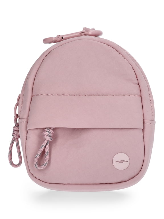 Women's Mini Backpack Charm, Dark Rose