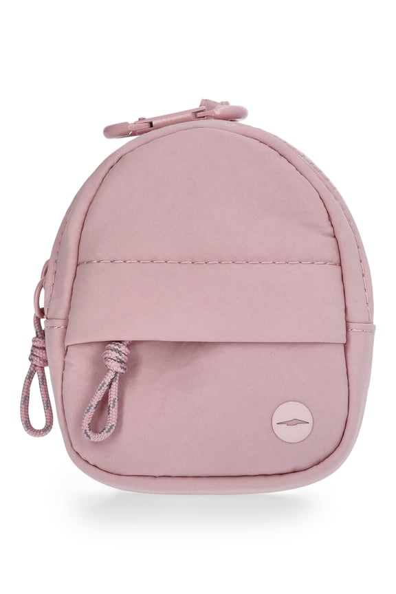 Women's Mini Backpack Charm, Dark Rose