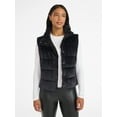 thumbnail image 1 of Avia Women's and Women's Plus Velour Ribbed Vest, Sizes XS-4X, 1 of 6