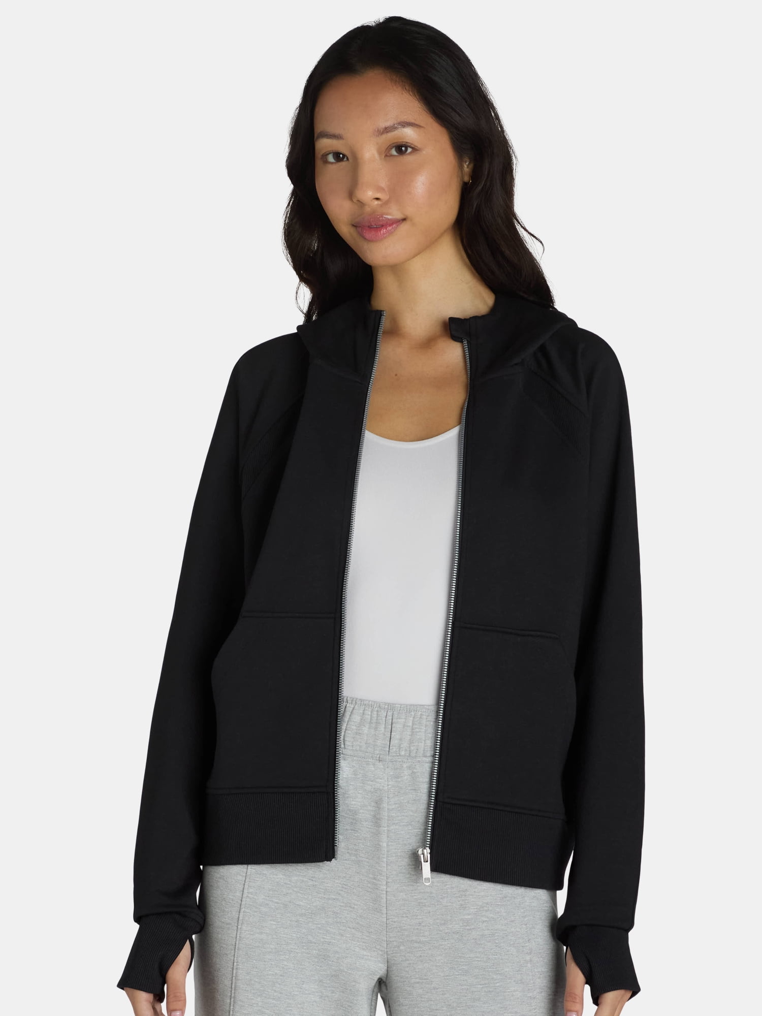 Autumn And Winter Plush Zipper Jacket For Women main image 1