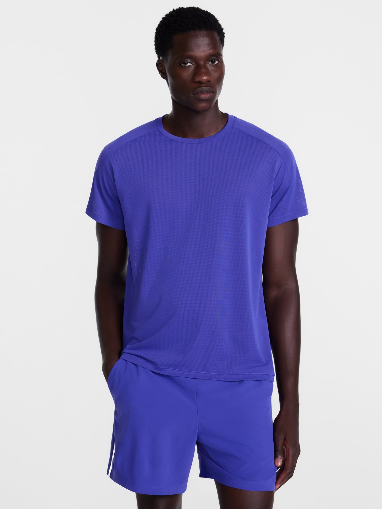 Avia Men's and Big Men's AviaMesh Performance Tee, Sizes XS-4XLT