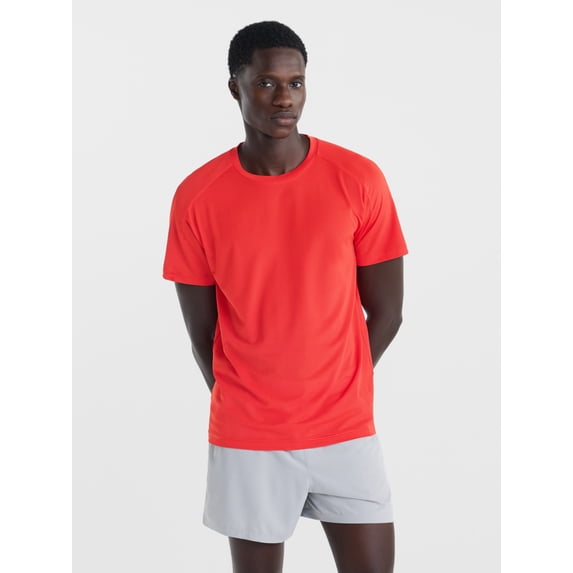 Avia Men's and Big Men's AviaMesh Performance Tee, Sizes XS-4XLT