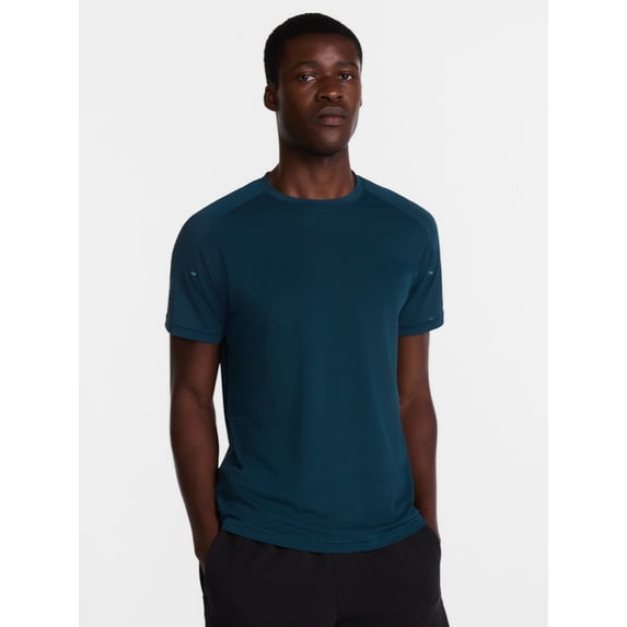 Avia Men's and Big Men's AviaMesh Performance Tee, Sizes XS-4XLT