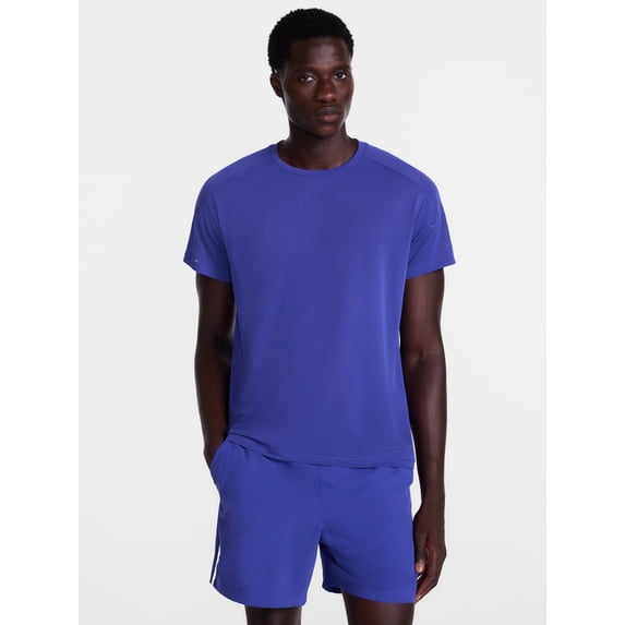 Avia Men's and Big Men's AviaMesh Performance Tee, Sizes XS-4XLT