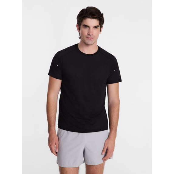 Avia Men's and Big Men's AviaMesh Performance Tee, Sizes XS-4XLT