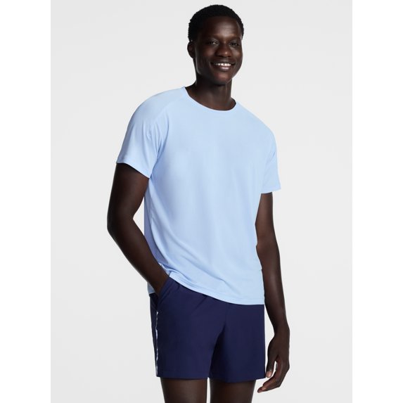 Avia Men's and Big Men's AviaMesh Performance Tee, Sizes XS-4XLT