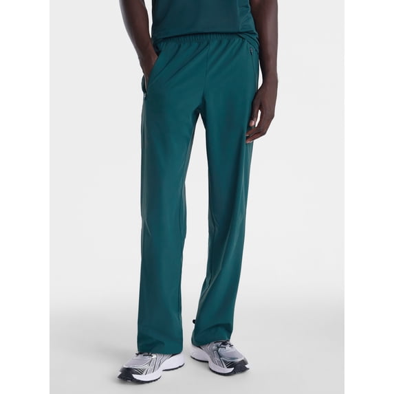 Avia Men's and Big Men's Slim Fit Performance Open Hem Pants, Sizes XS-4XLT