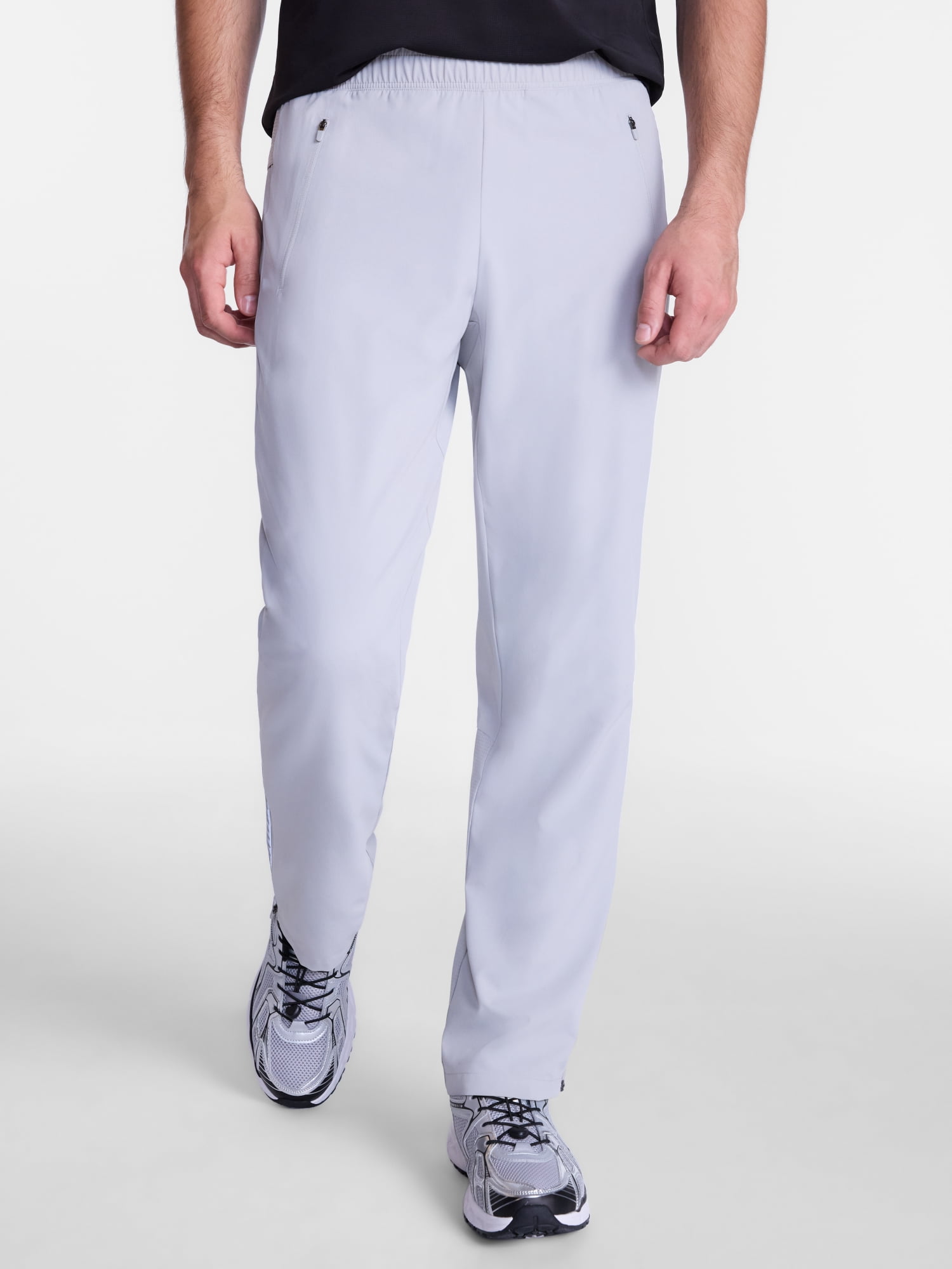 Avia Men's and Big Men's Slim Fit Performance Open Hem Pants, Sizes XS-4XLT