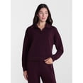 thumbnail image 1 of Avia Women's and Women's Plus Quarter-Zip ScubaKnit Pullover, Sizes XS-4X, 1 of 6