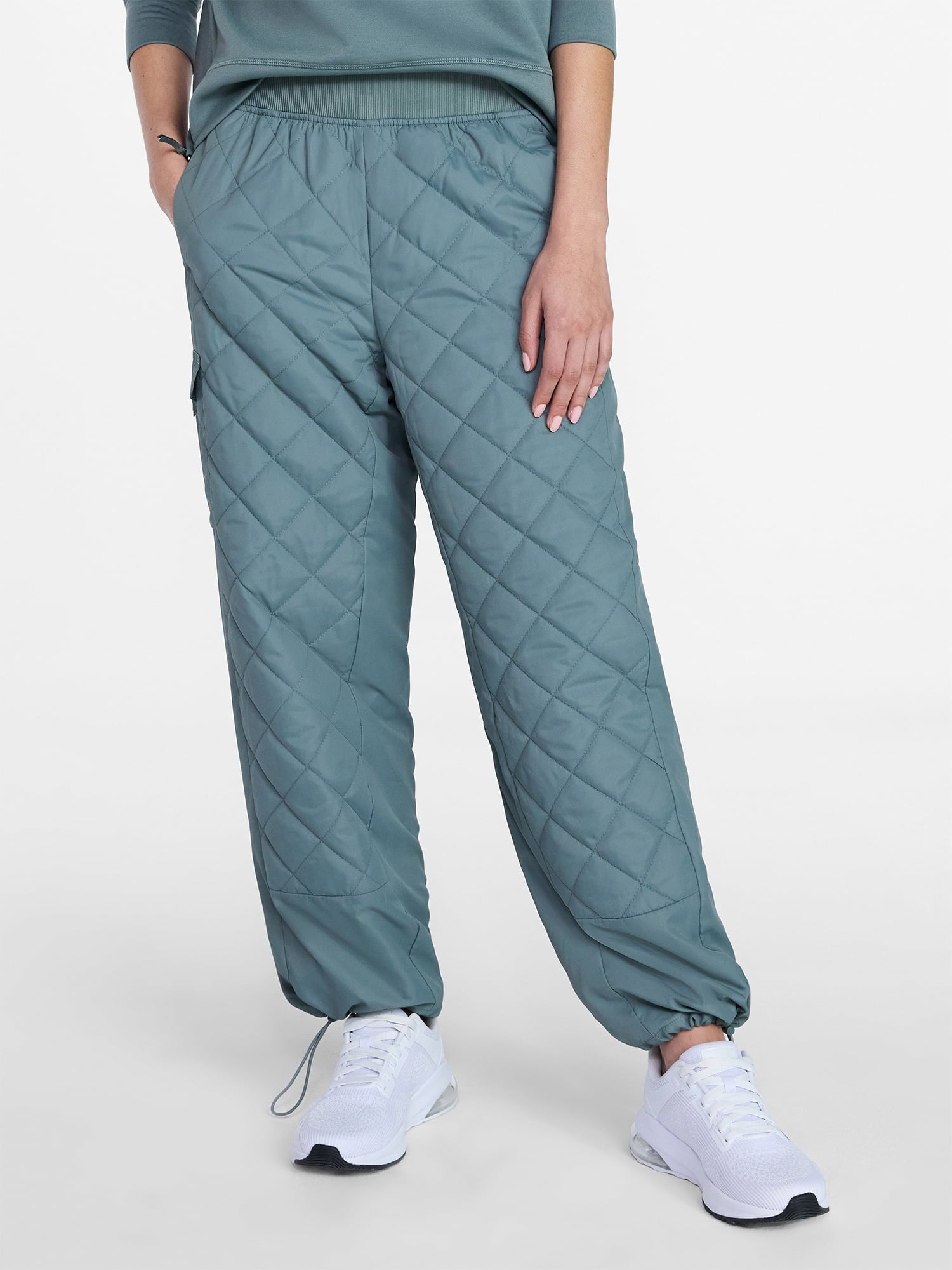 Avia Women's Quilted Hiker Jogger Pants, Sizes XS-XXXL