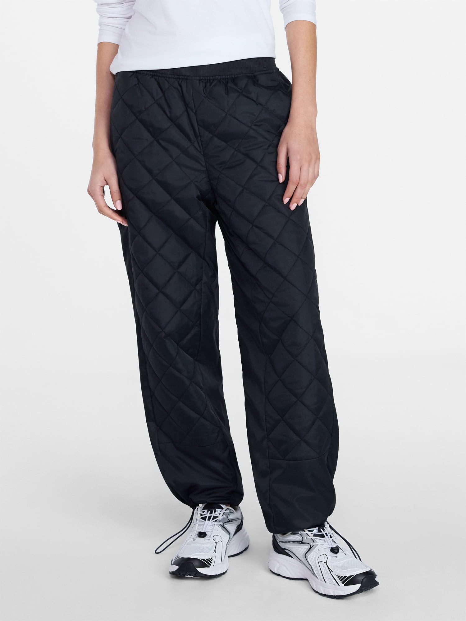 Avia Women's Quilted Hiker Jogger Pants, Sizes XS-XXXL