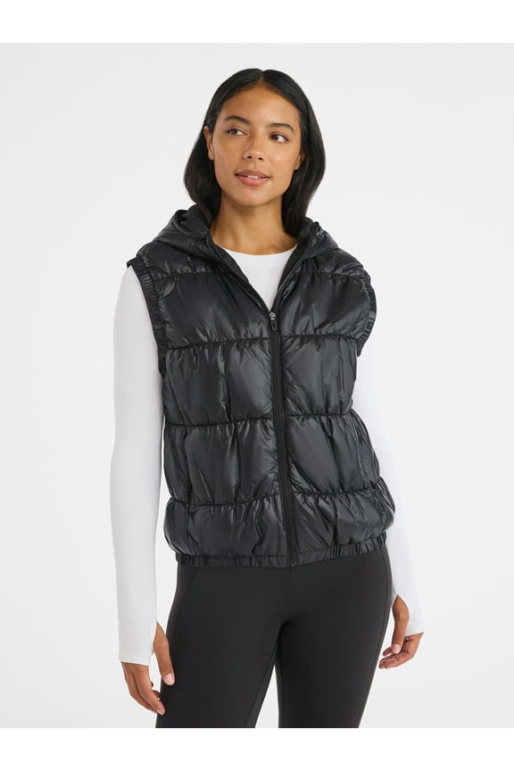 Women's Quilted Vest, Sizes XS-XXXL