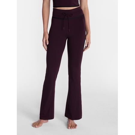 Avia Women's and Women's Plus Rib SoftSculpt Flare Pant, Sizes XS-4X