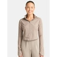 thumbnail image 1 of Avia Women's Ribbed SoftSculpt Jacket, Sizes XS-XXXL, 1 of 5