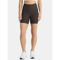 thumbnail image 1 of Avia Women's and Women's Plus Ribbed SoftSculpt Bike Shorts, Sizes XS-4X, 1 of 6
