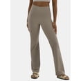 thumbnail image 1 of Avia Women's Ribbed SoftSculpt Flare Active Leggings with UPF 50, 31.5" Inseam, Sizes XS-XXXL, 1 of 5