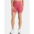 thumbnail image 1 of Avia Women's and Women's Plus Ribbed SoftSculpt Bike Shorts, Sizes XS-4X, 1 of 5