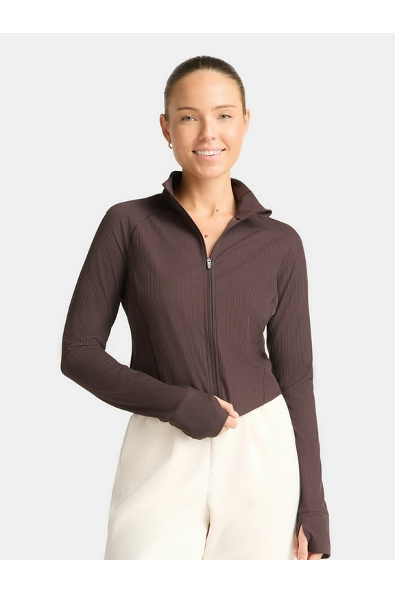 Women's Ribbed SoftSculpt Jacket, Sizes XS-XXXL
