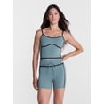 thumbnail image 1 of Avi Women's SoftSculpt Tipped Tank Bra, Sizes XS-XXL, 1 of 7