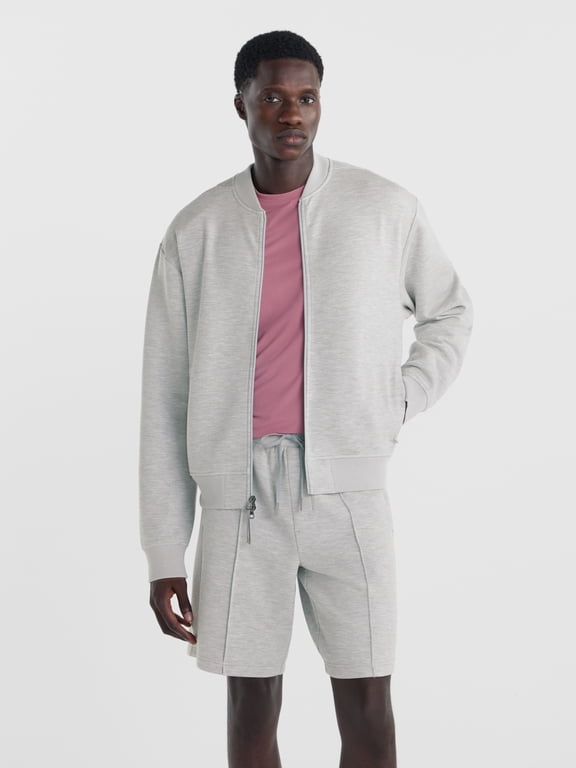 Men's Scubaknit Bomber Full Zip Sweatshirt, Sizes XS-4XLT