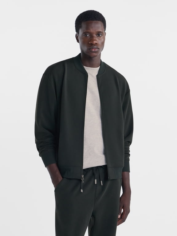 Men's Scubaknit Bomber Full Zip Sweatshirt, Sizes XS-4XLT
