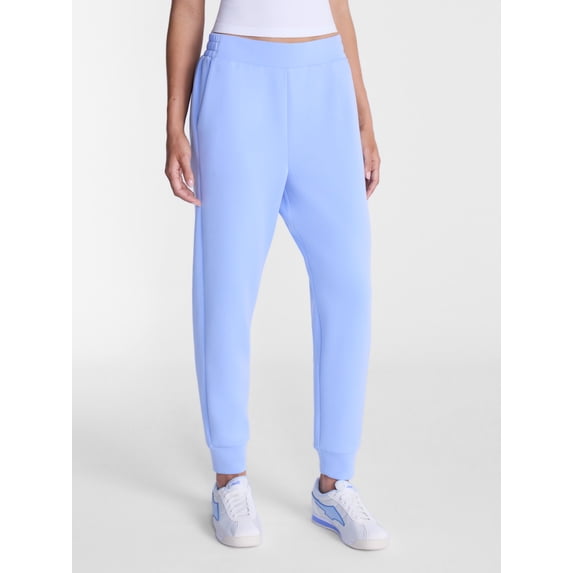 Avia Women's and Women's Plus ScubaKnit Joggers, Tall Length, Size XS-4X