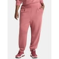 thumbnail image 1 of Avia Women's and Women's Plus ScubaKnit Pleat Joggers with Pockets, Size XS-4X, 1 of 6