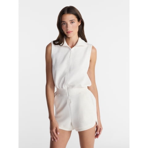 Women's Scubaknit Romper, Sizes XS-4X