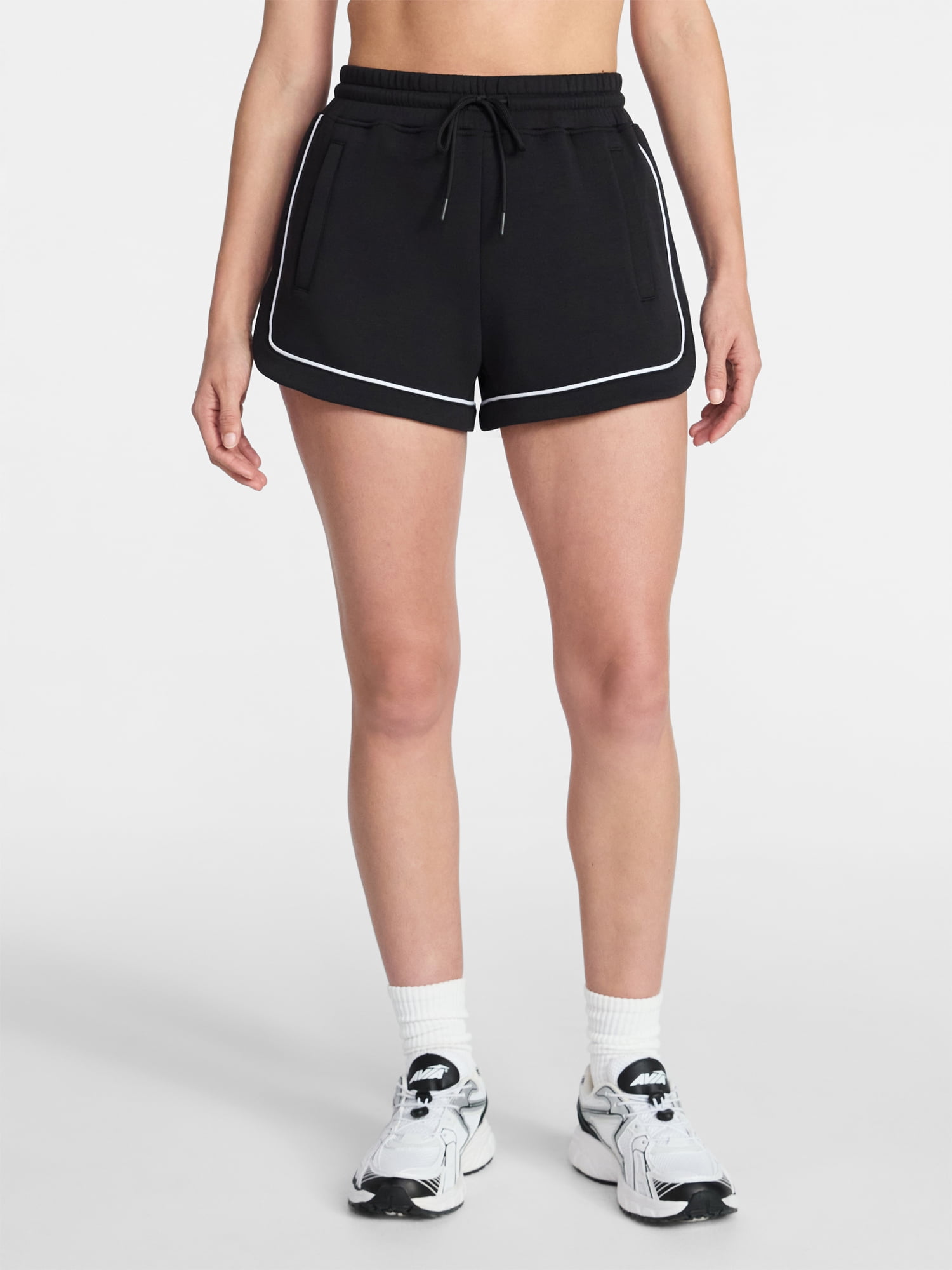 Avia Women's ScubaKnit Shorts, 3'' Inseam, Sizes XS-XXXL