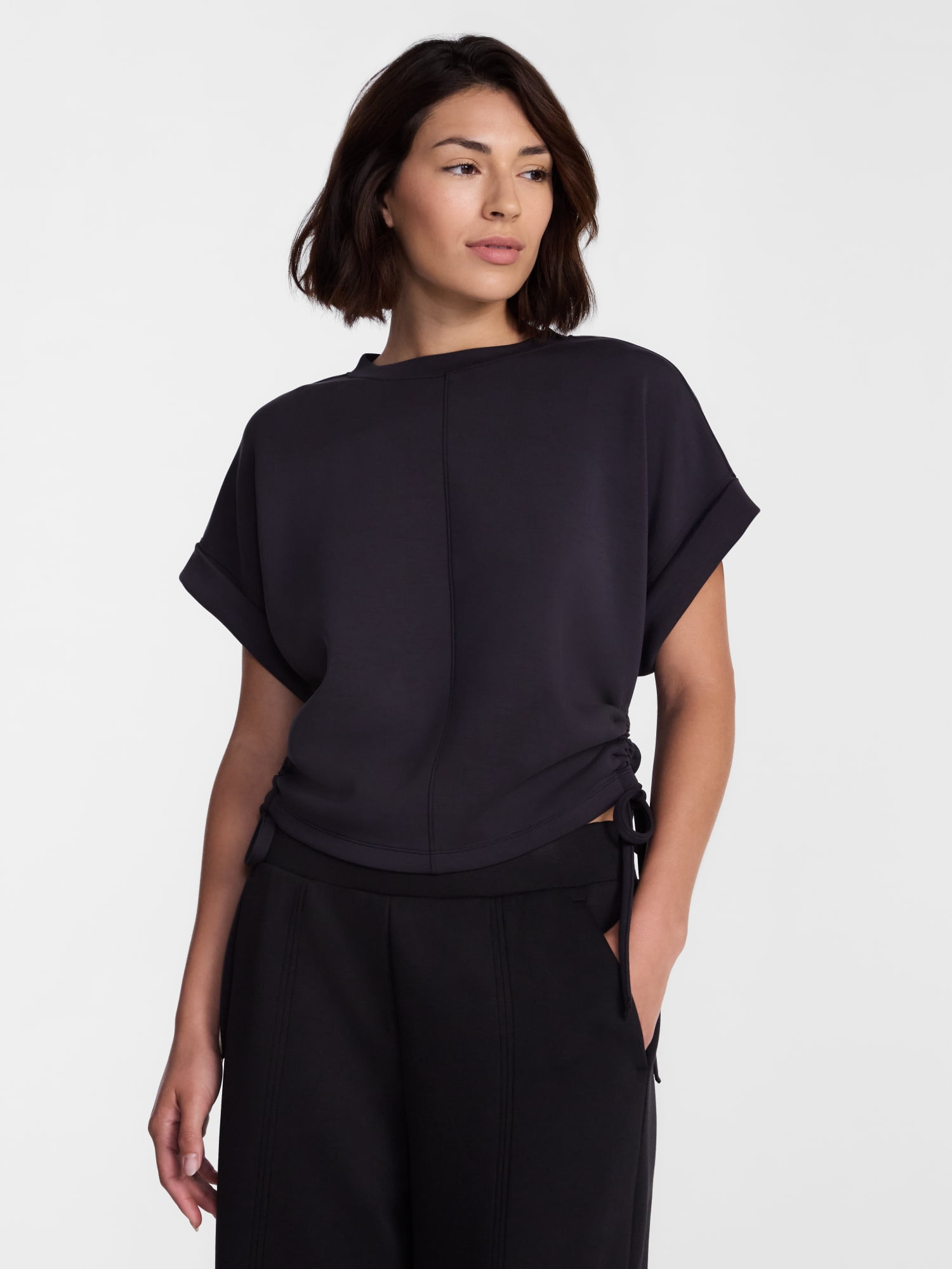Avia Women's and Women's Plus ScubaKnit Top, Size XS-4X
