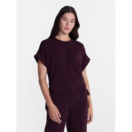 Avia Women's and Women's Plus ScubaKnit Top, Size XS-4X