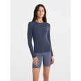 thumbnail image 1 of Avia Women's and Women's Plus Brushed Performance Top with Long Sleeves, Sizes XS-4X, 1 of 6
