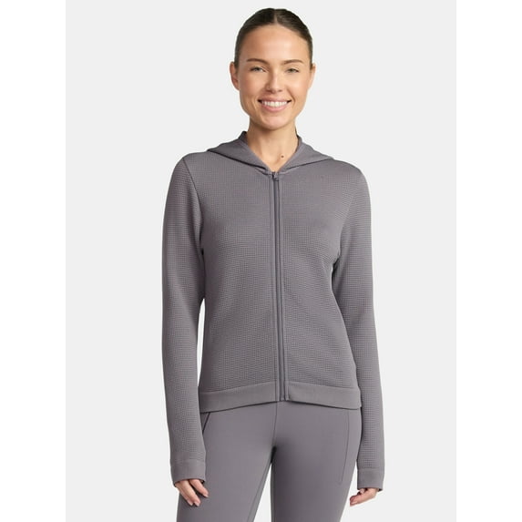 Avia Women's Seamless Zip Hoodie, Sizes XS-XXL