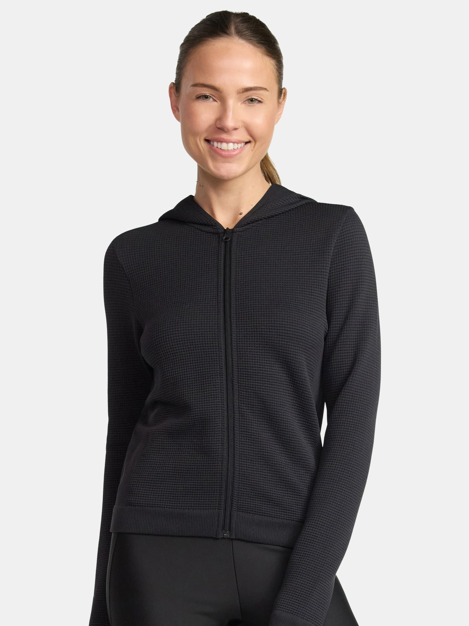 Avia Women's Seamless Zip Hoodie, Sizes XS-XXL