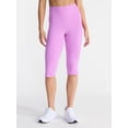 thumbnail image 1 of Avia Women's and Women's Plus SoftSculpt Capri Leggings, 16.5" Inseam, Sizes XS-4X, 1 of 6