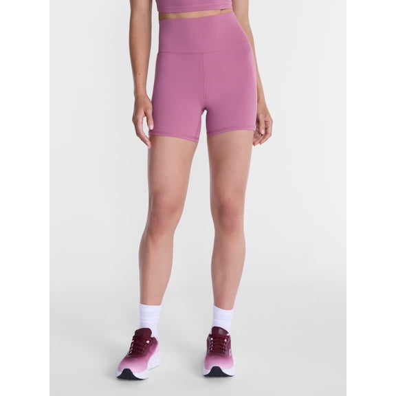 Avia Women's SoftSculpt Bike Shorts, 5" Inseam, Sizes XS-XXXL