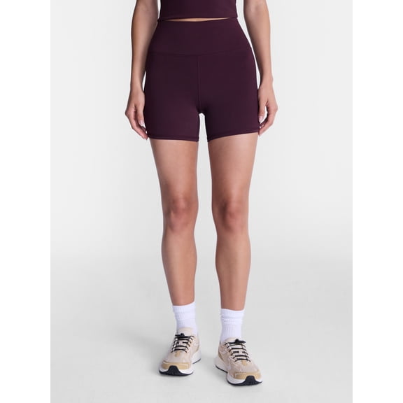Avia Women's SoftSculpt Bike Shorts, 5" Inseam, Sizes XS-XXXL