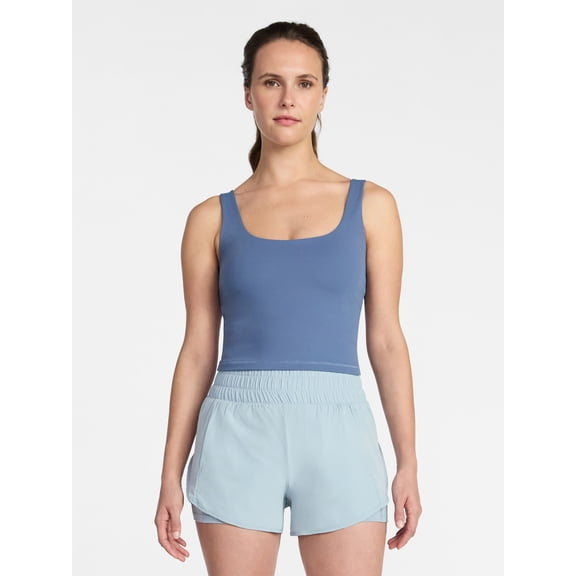 Avia Women's and Women's Plus SoftSculpt Longline Sports Bra, Sizes XS-4X