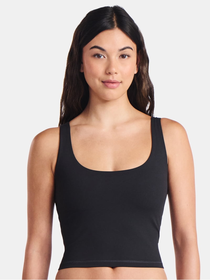 Avia Women's and Women's Plus SoftSculpt Longline Sports Bra