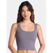 Avia Women's and Women's Plus SoftSculpt Longline Sports Bra, Sizes XS-4X