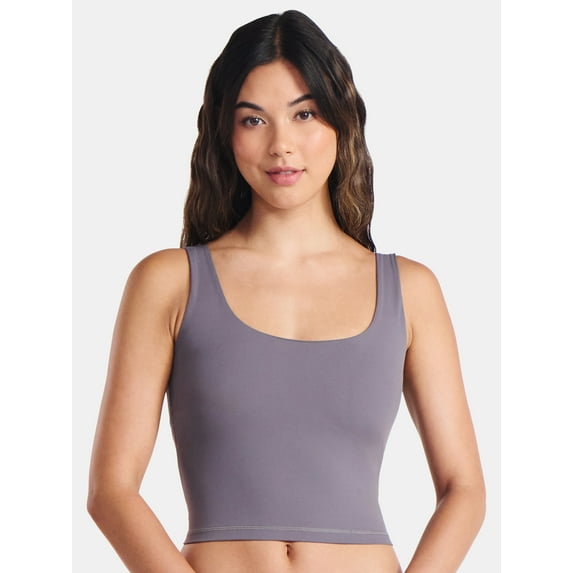 Avia Women's and Women's Plus SoftSculpt Longline Sports Bra, Sizes XS-4X