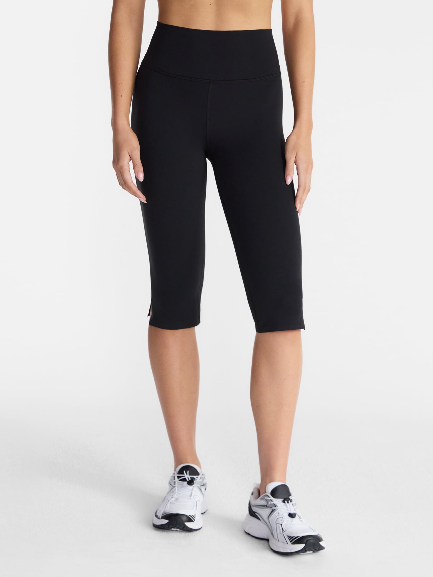 Avia Women's and Women's Plus SoftSculpt Capri Leggings, 16.5" Inseam, Sizes XS-4X