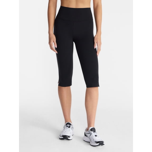 Avia Women's and Women's Plus SoftSculpt Capri Leggings, 16.5" Inseam, Sizes XS-4X